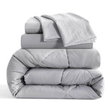 Ntbay 5 Piece Breathable Twin Bedding Comforter Set, Ultra Soft and Cozy Bed in a Bag - Sleep Galleria - Sleep Galleria