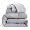 Ntbay 5 Piece Breathable Twin Bedding Comforter Set, Ultra Soft and Cozy Bed in a Bag - Sleep Galleria - Sleep Galleria