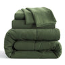 Ntbay 5 Piece Breathable Twin Bedding Comforter Set, Ultra Soft and Cozy Bed in a Bag - Sleep Galleria - Sleep Galleria