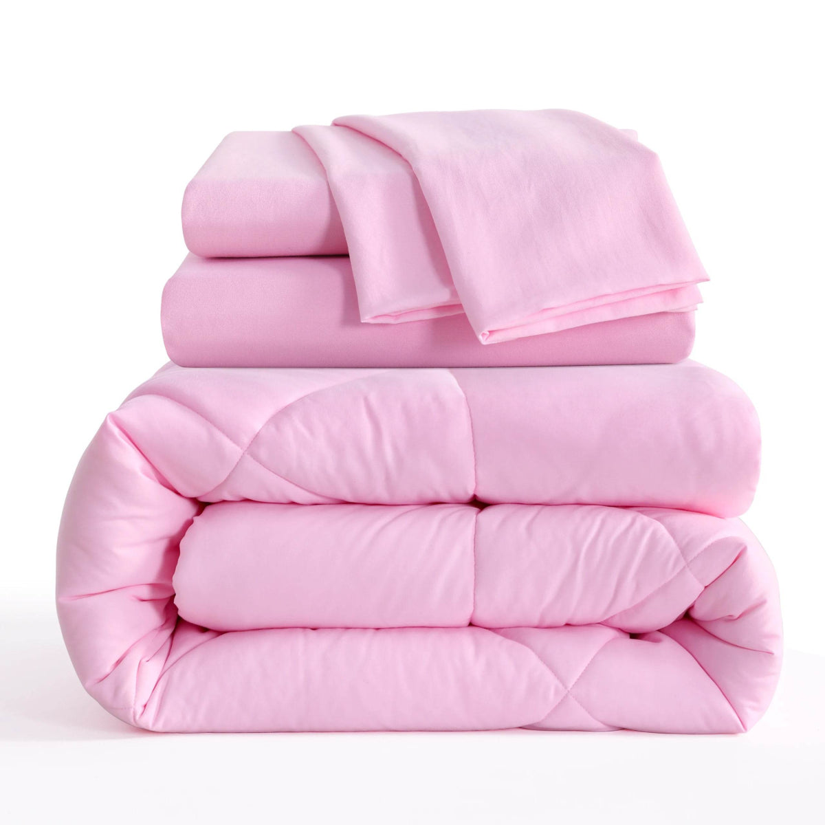 Ntbay 5 Piece Breathable Twin Bedding Comforter Set, Ultra Soft and Cozy Bed in a Bag - Sleep Galleria - Sleep Galleria