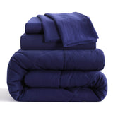 Ntbay 5 Piece Breathable Twin Bedding Comforter Set, Ultra Soft and Cozy Bed in a Bag - Sleep Galleria - Sleep Galleria