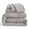 Ntbay 5 Piece Breathable Twin Bedding Comforter Set, Ultra Soft and Cozy Bed in a Bag - Sleep Galleria - Sleep Galleria