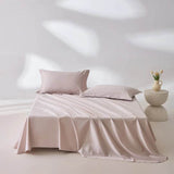 Organic 100% Egyptian Cotton Flat Sheet Solid Color Bed Sheets 800 Thread Count Bedding Sheet Bed Linen Single Queen King Size - Sleep Galleria - Sleep Galleria