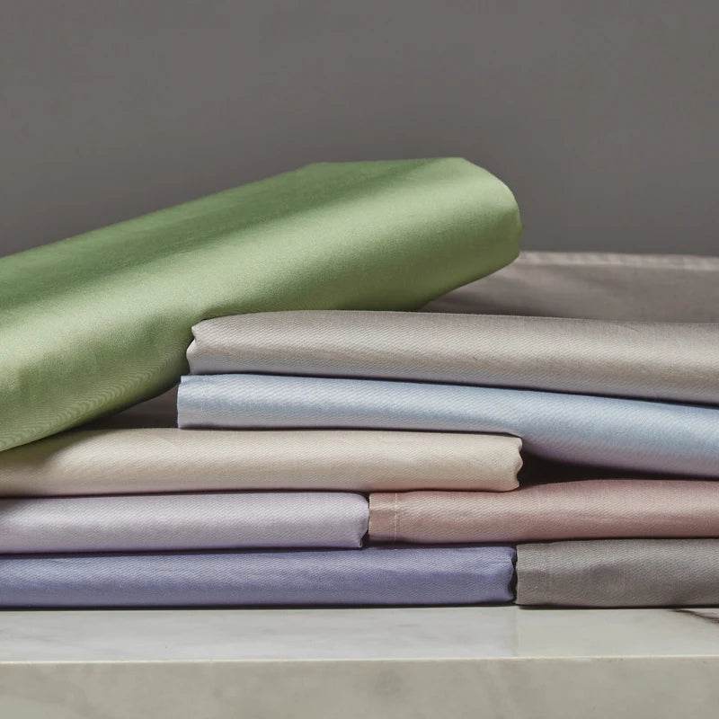 Organic 100% Egyptian Cotton Flat Sheet Solid Color Bed Sheets 800 Thread Count Bedding Sheet Bed Linen Single Queen King Size - Sleep Galleria - Sleep Galleria