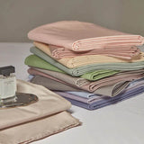 Organic 100% Egyptian Cotton Flat Sheet Solid Color Bed Sheets 800 Thread Count Bedding Sheet Bed Linen Single Queen King Size - Sleep Galleria - Sleep Galleria