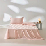 Organic 100% Egyptian Cotton Flat Sheet Solid Color Bed Sheets 800 Thread Count Bedding Sheet Bed Linen Single Queen King Size - Sleep Galleria - Sleep Galleria