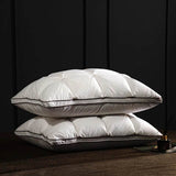 Pair Of Goose Down Feather Neck Pillows - Sleep Galleria