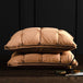 Pair Of Goose Down Feather Neck Pillows - Sleep Galleria - Sleep Galleria