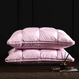 Pair Of Goose Down Feather Neck Pillows - Sleep Galleria