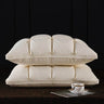 Pair Of Goose Down Feather Neck Pillows - Sleep Galleria