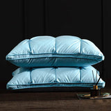 Pair Of Goose Down Feather Neck Pillows - Sleep Galleria