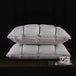 Pair Of Goose Down Feather Neck Pillows - Sleep Galleria - Sleep Galleria