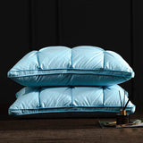 Pair Of Goose Down Feather Neck Pillows - Sleep Galleria