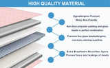 Pink Breathable Soft Minky Weighted Throw Blanket for All Season Single Double Couple Weighted Haveay Blanket with Glass Beads - Sleep Galleria - Sleep Galleria