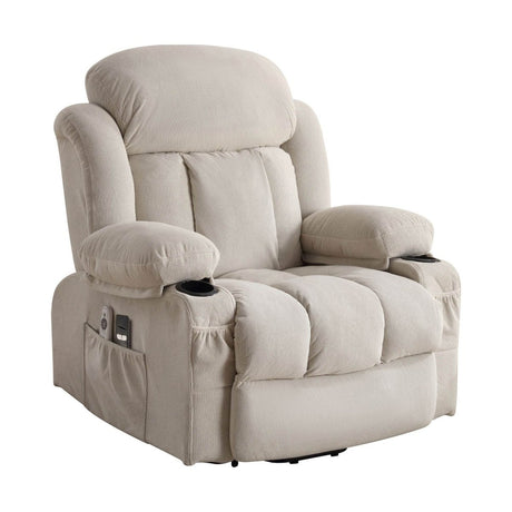 Power Lift Recliner Chair with Heat and Massage - Sleep Galleria - Sleep Galleria