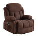 Power Lift Recliner Chair with Heat and Massage - Brown - Sleep Galleria - Sleep Galleria