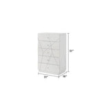 Queen 5-Piece Bedroom Set – Modern Design with Lacquer Finish, Geometric Accents, and LED Lighting - Sleep Galleria