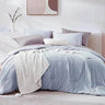 Queen Comforter Set - 7 Pieces Sage Green Soft Bed in a Bag Queen with Fitted Sheet, Flat Sheet, 2 Pillow Shams, and 2 Pillowca - Sleep Galleria - Sleep Galleria