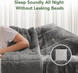 Sherpa Fleece Weighted Blanket for Adult, 15 lbs Heavy Fuzzy Throw Blanket with Soft Plush Flannel, 48x72 Inches Dual Sided Grey - Sleep Galleria - Sleep Galleria