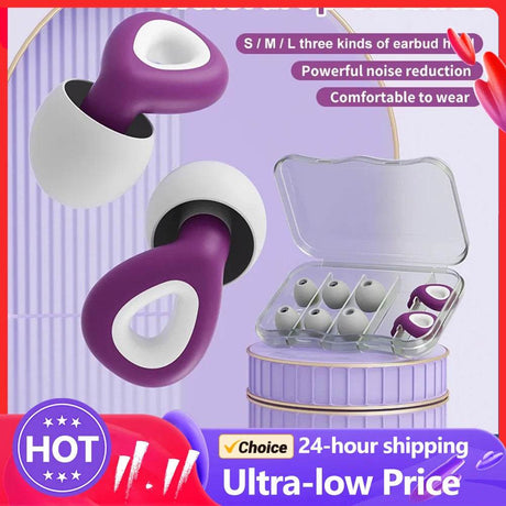 Silicone Ear Plugs For Sleeping Tapones Para Dormir Noise Reduction Waterproof Swimming Ear Protection Oordopjes Earplugs Set - Sleep Galleria - Sleep Galleria
