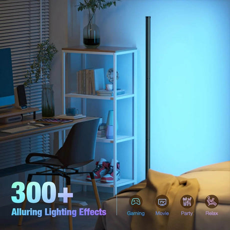 Smart RGB Dream Color Floor Lamp LED Soft eye Protection Dimmable APP Controlled Mood Lamp For Living Room Bedroom Clubs Decor - Sleep Galleria