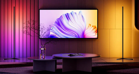 Smart RGB Dream Color Floor Lamp LED Soft eye Protection Dimmable APP Controlled Mood Lamp For Living Room Bedroom Clubs Decor - Sleep Galleria