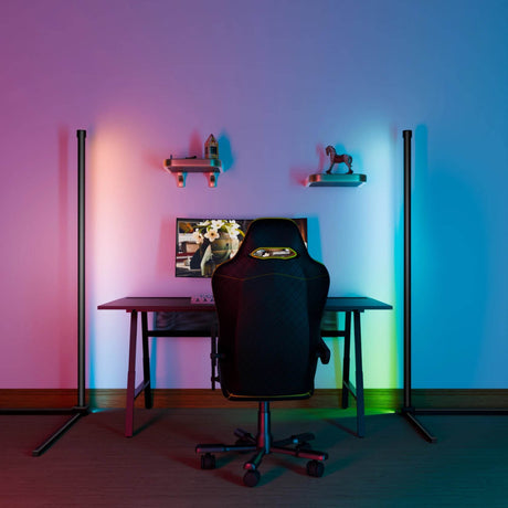 Smart RGB Dream Color Floor Lamp LED Soft eye Protection Dimmable APP Controlled Mood Lamp For Living Room Bedroom Clubs Decor - Sleep Galleria