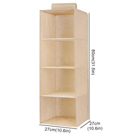 Wardrobe Hanging Storage Bag Interlayer Drawer Type Clothes Clothes Organizer Collapsible Storage Shelves Closet Organizer - Sleep Galleria
