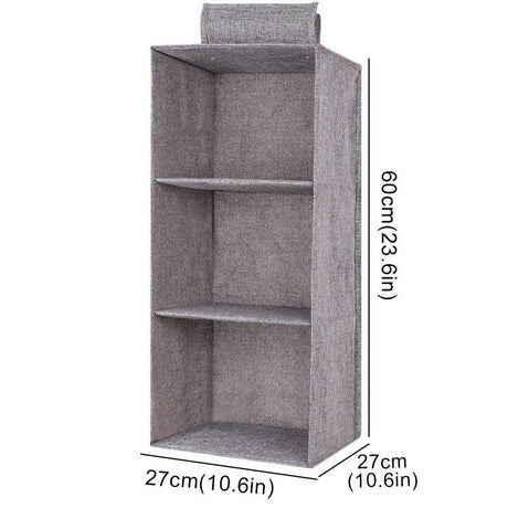 Wardrobe Hanging Storage Bag Interlayer Drawer Type Clothes Clothes Organizer Collapsible Storage Shelves Closet Organizer - Sleep Galleria