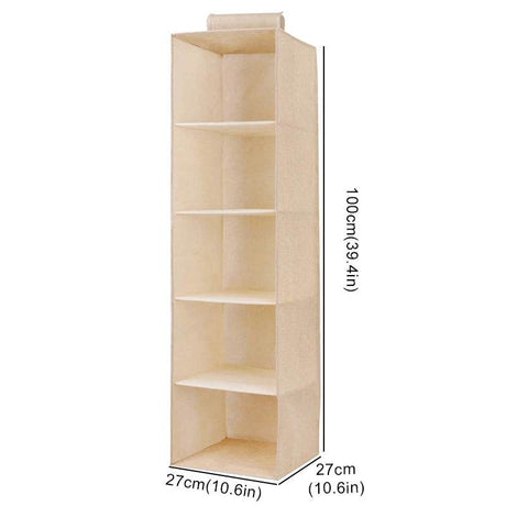 Wardrobe Hanging Storage Bag Interlayer Drawer Type Clothes Clothes Organizer Collapsible Storage Shelves Closet Organizer - Sleep Galleria