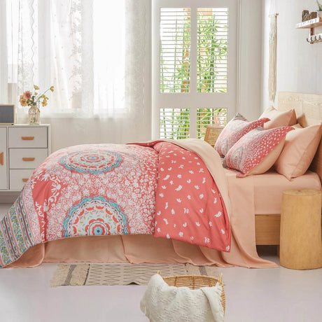 Boho Print Microfiber Comforter Set - Slumberine - Sleep Galleria