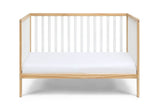 Convertible Two-Tone Solid Wood Island Crib - Sleep Galleria