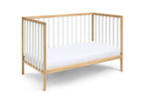 Convertible Two-Tone Solid Wood Island Crib - Sleep Galleria