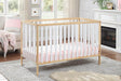 Convertible Two-Tone Solid Wood Island Crib - Sleep Galleria
