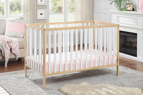 Convertible Two - Tone Solid Wood Island Crib - Slumberine - Sleep Galleria