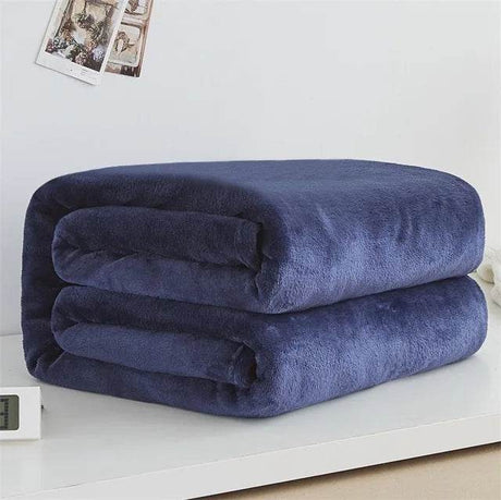 Fluffy Coral Fleece Plush Winter Blanket - Sleep Galleria