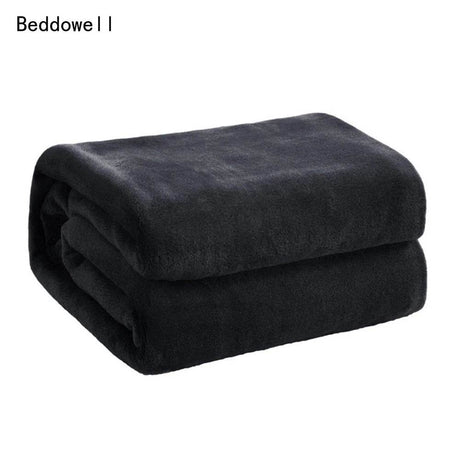Fluffy Coral Fleece Plush Winter Blanket - Sleep Galleria