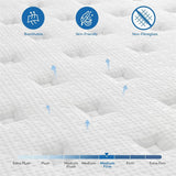 Gel-Infused Hybrid Memory Foam Mattress - Sleep Galleria