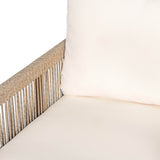 Set Of 2 Modern Outdoor Woven Lounge Chairs With Cushions - Slumberine - Sleep Galleria