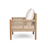 Set Of 2 Modern Outdoor Woven Lounge Chairs With Cushions - Slumberine - Sleep Galleria