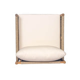 Set Of 2 Modern Outdoor Woven Lounge Chairs With Cushions - Slumberine - Sleep Galleria