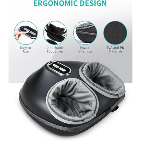 Shiatsu Foot Massager with Heat and Air Compression Therapy - Slumberine - Sleep Galleria