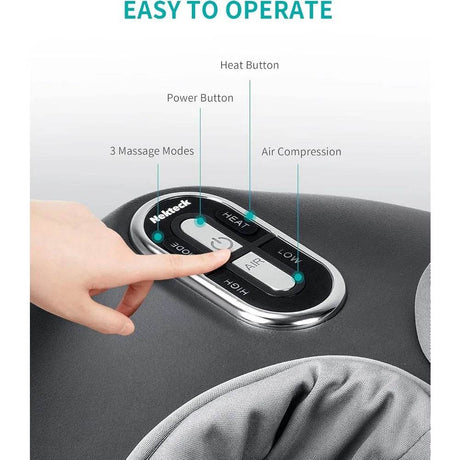 Shiatsu Foot Massager with Heat and Air Compression Therapy - Slumberine - Sleep Galleria