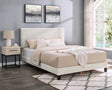 2-Piece Contemporary Plush Upholstered Platform Bed Set - Sleep Galleria