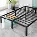 Heavy - Duty Metal Platform Bed Frame with Elevated Storage - Somnio - Sleep Galleria