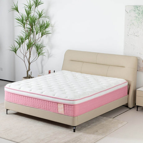 Soft 12 - Inch Hybrid Memory Foam Pocket Spring Mattress - Somnio - Sleep Galleria