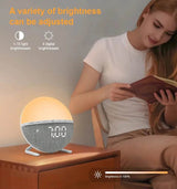 Sunrise Simulation Light Therapy Alarm Clock - Sleep Galleria
