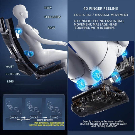 Sorae NimbusCore4D Zero Gravity Massage Chair - Sorae - Sleep Galleria