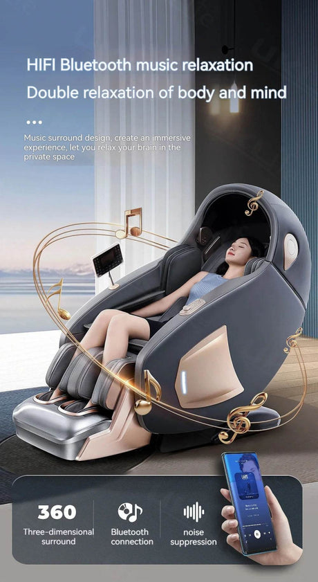 Sorae NimbusCore4D Zero Gravity Massage Chair - Sorae - Sleep Galleria