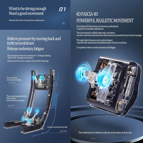 Sorae NimbusCore4D Zero Gravity Massage Chair - Sorae - Sleep Galleria